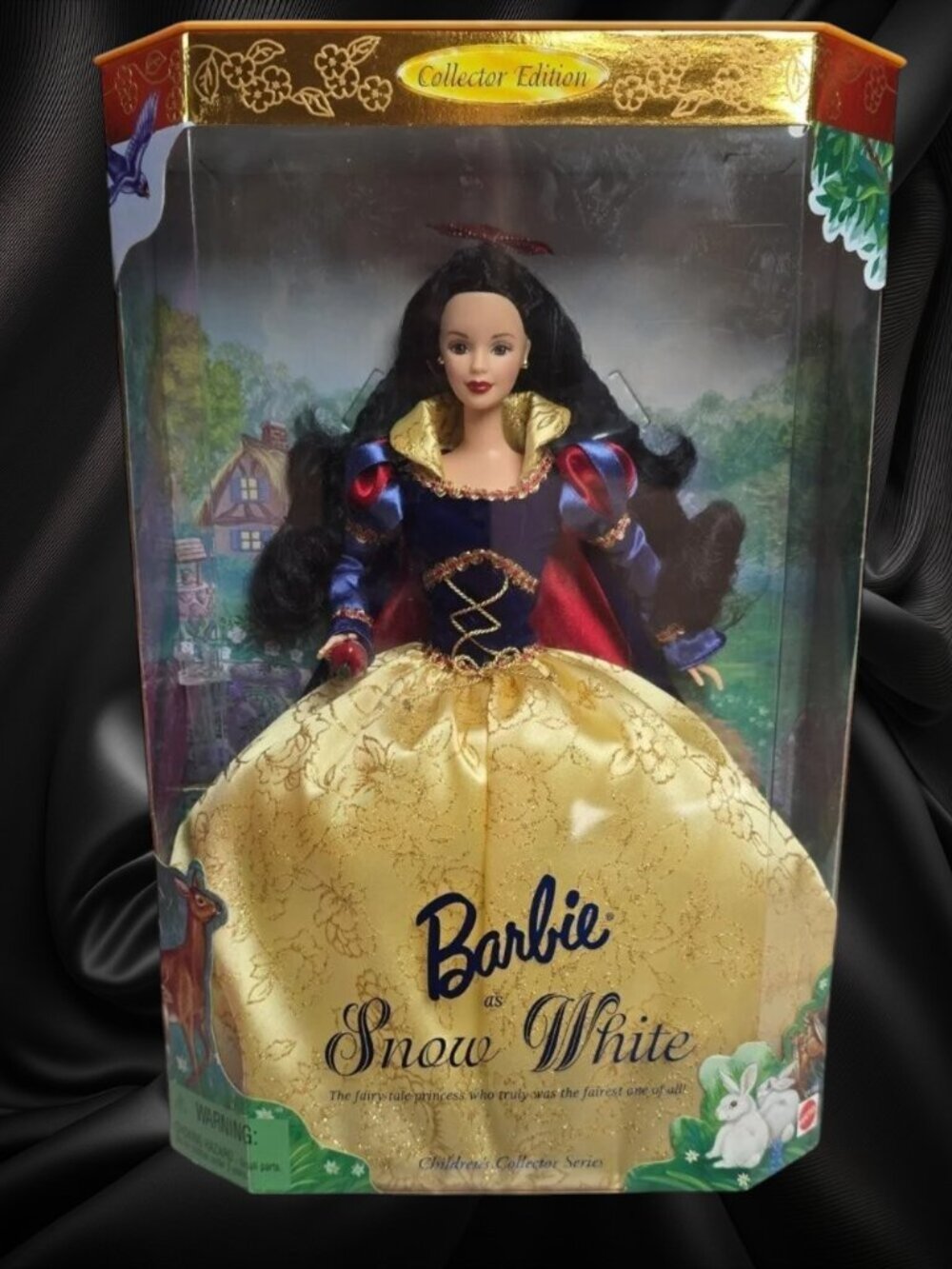 Barbie Snow White Collector Doll - Navy, Red & Gold - Picture 2 of 9
